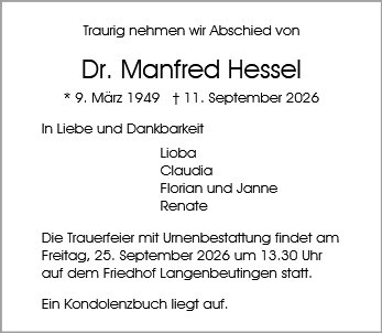 Manfred Hessel
