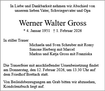 Werner Gross