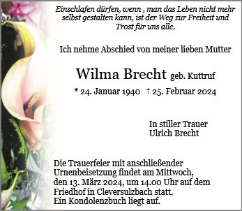 Wilma Brecht