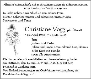 Christiane Vogg