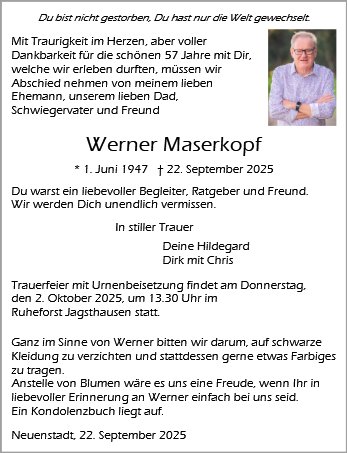 Werner Maserkopf