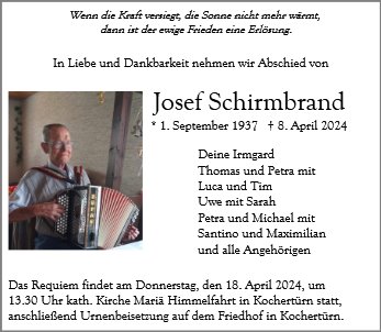 Josef Schirmbrand