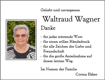 Waltraud Wagner