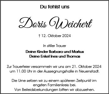 Doris Weichert