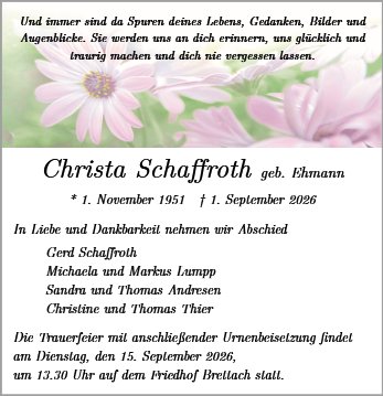 Christa Schaffroth