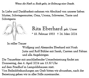 Rita Eberhard