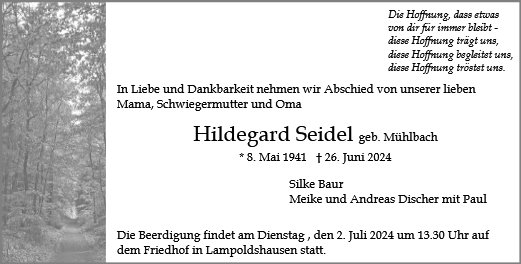 Hildegard Seidel