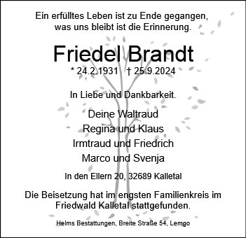 Friedel Brandt