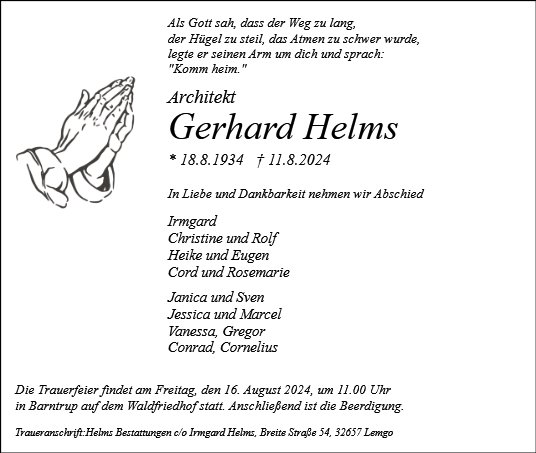 Gerhard Helms