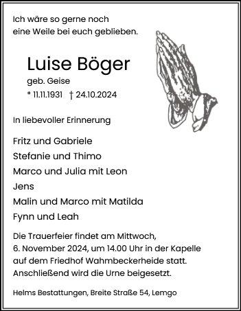 Luise Böger