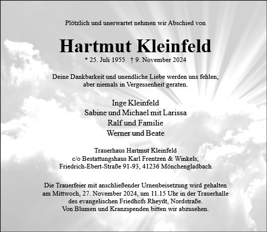 Hartmut Kleinfeld