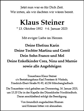 Klaus Steiner