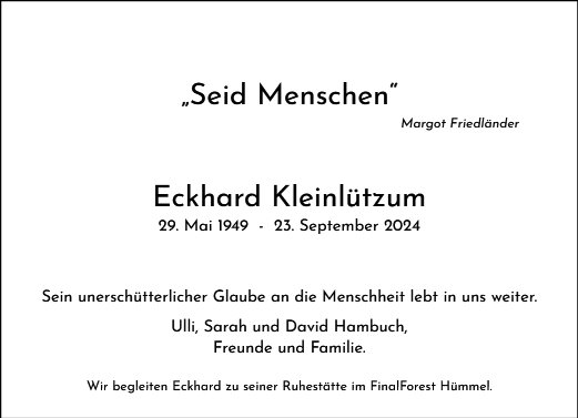 Eckhard Kleinlützum