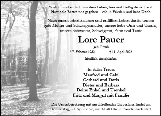 Lore Pauer