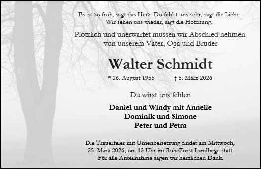 Walter Schmidt