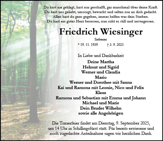 Friedrich Wiesinger