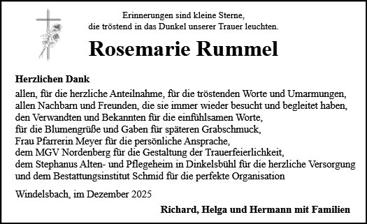 Rosemarie Rummel