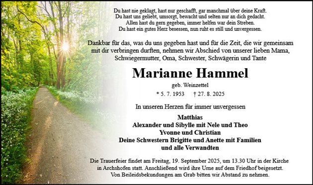 Marianne Hammel