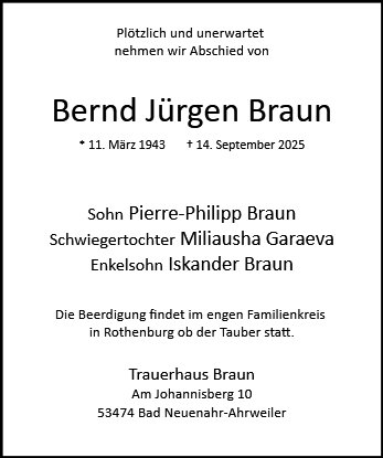 Bernd Jürgen Braun
