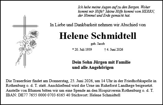 Helene Schmidtell