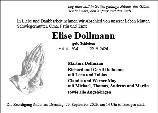 Elise Dollmann