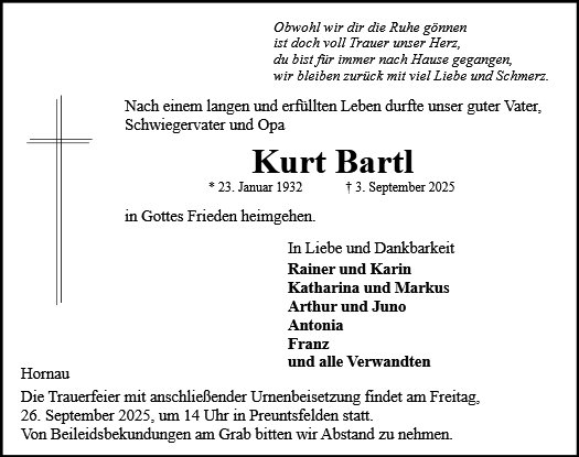Kurt Bartl