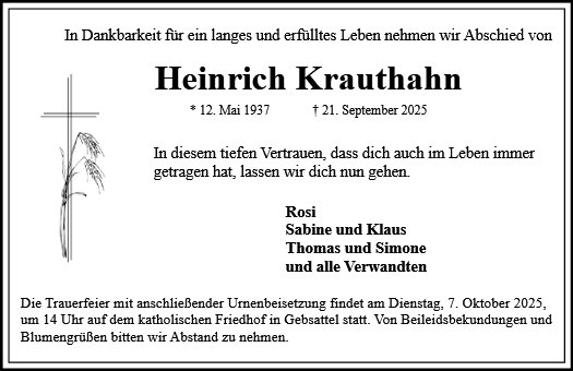 Heinrich Krauthahn