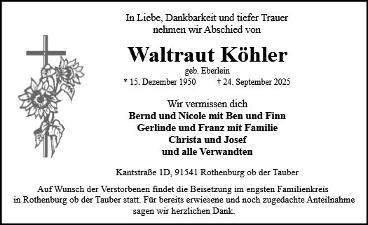Waltraut Köhler