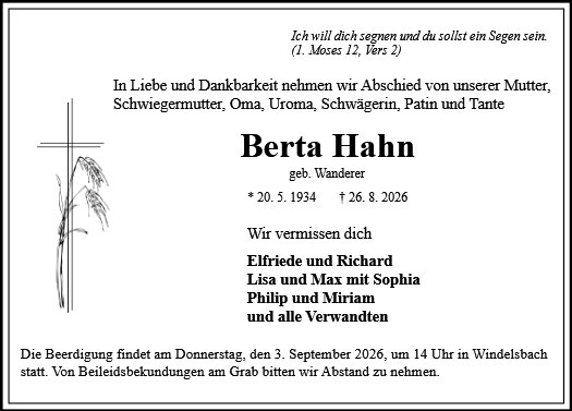 Berta Hahn