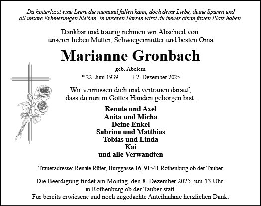 Marianne Gronbach
