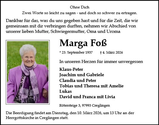 Marga Foß