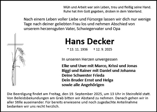 Hans Decker