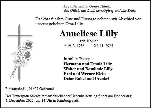 Anneliese Lilly