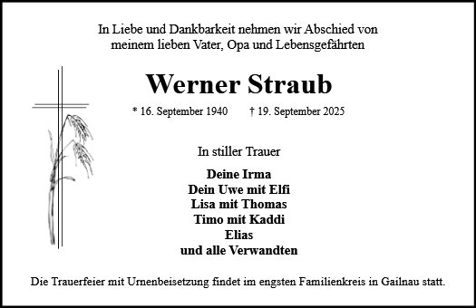Werner Straub