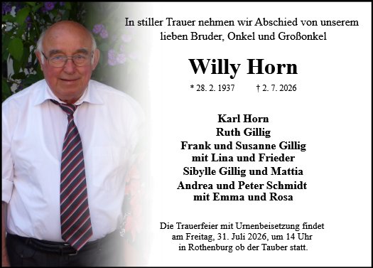 Willy Horn