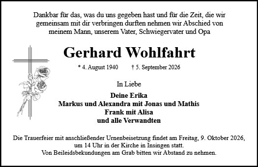 Gerhard Wohlfahrt