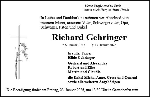 Richard Gehringer