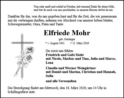 Elfriede Mohr