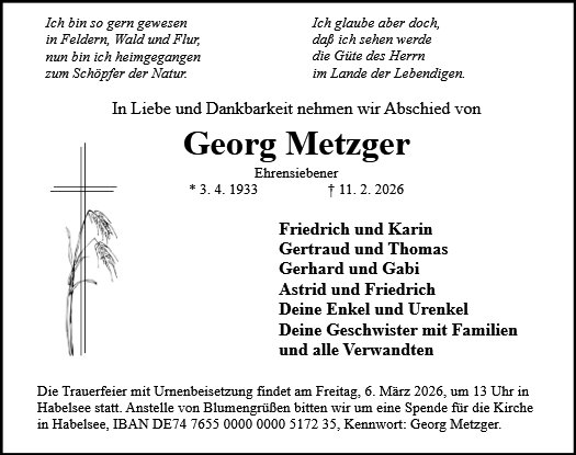 Georg Metzger