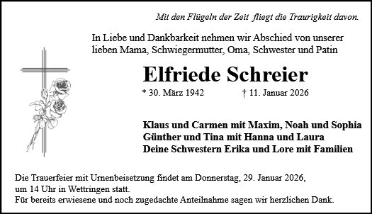 Elfriede Schreier