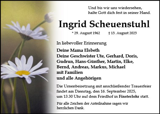 Ingrid Scheuenstuhl