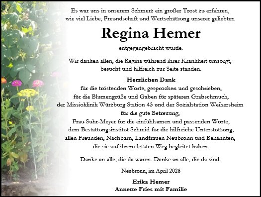 Regina Hemer