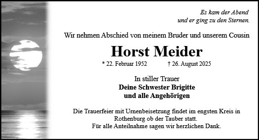 Horst Meider