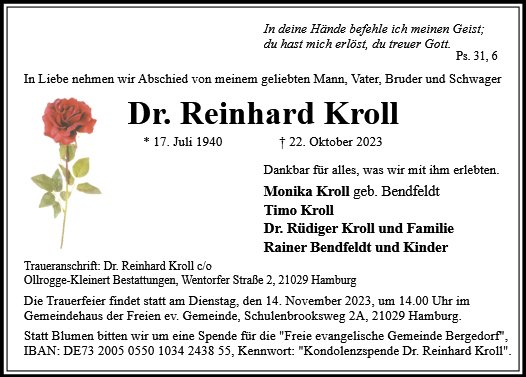 Reinhard Kroll
