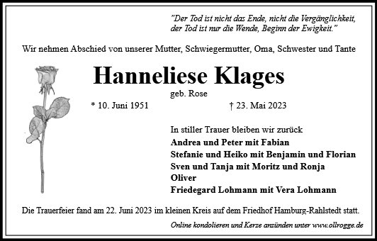 Hanneliese Klages