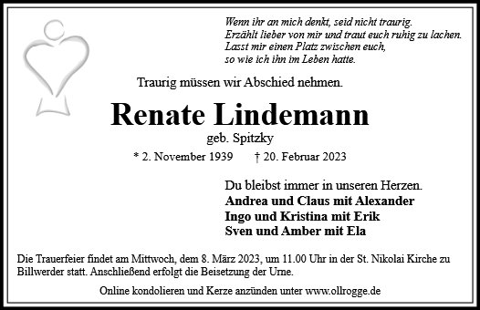 Renate Lindemann