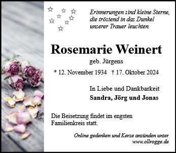 Rosemarie Weinert