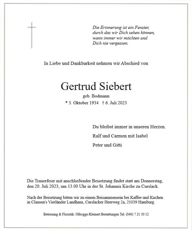 Gertrud Siebert