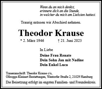 Theodor Krause
