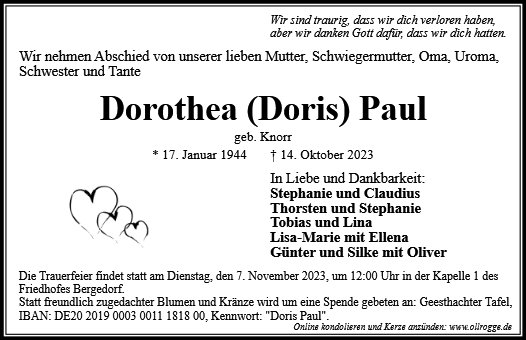 Dorothea Paul